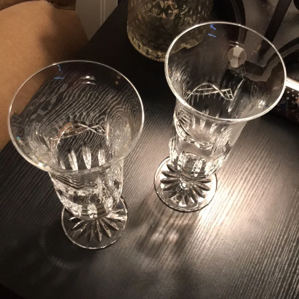 Waterford Crystal PGA Golf Winners Circle Vases- Set of 2